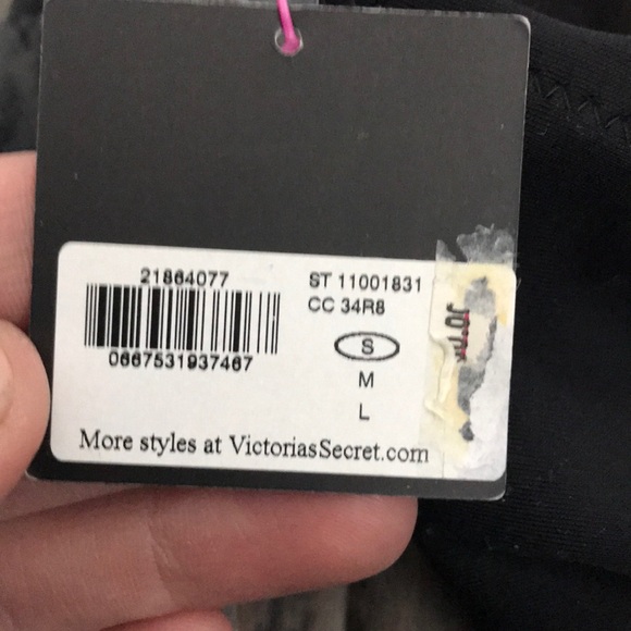 Victoria Secret Black Bandeau Bathing Suit Top - Picture 3 of 3